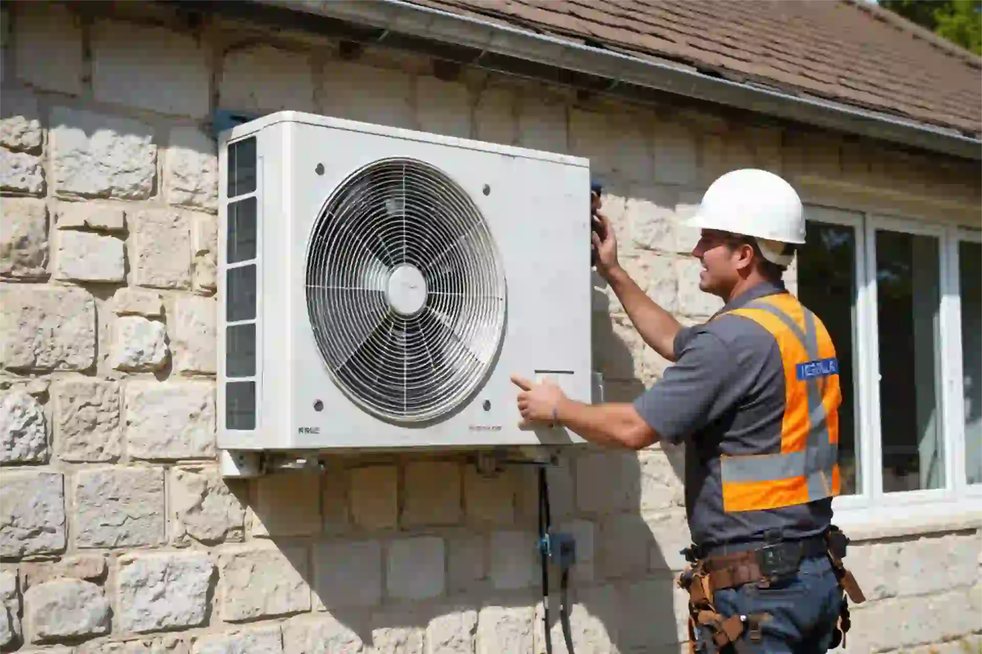 Installation pompe à chaleur à Longes